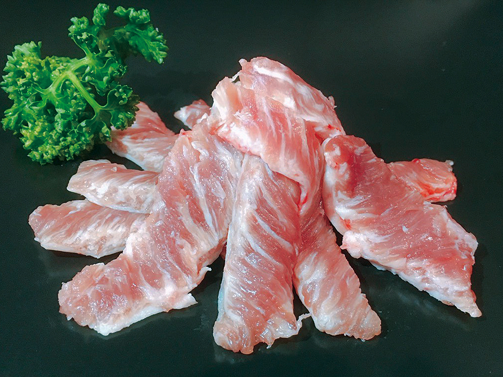 松阪豚 魔法の塩ポン酢でどうぞ!